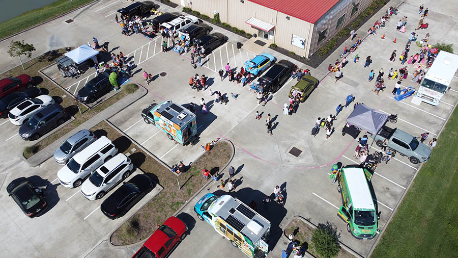 lc-trunk-or-treat-drone-shot