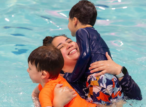 high-five-happy-swimmer