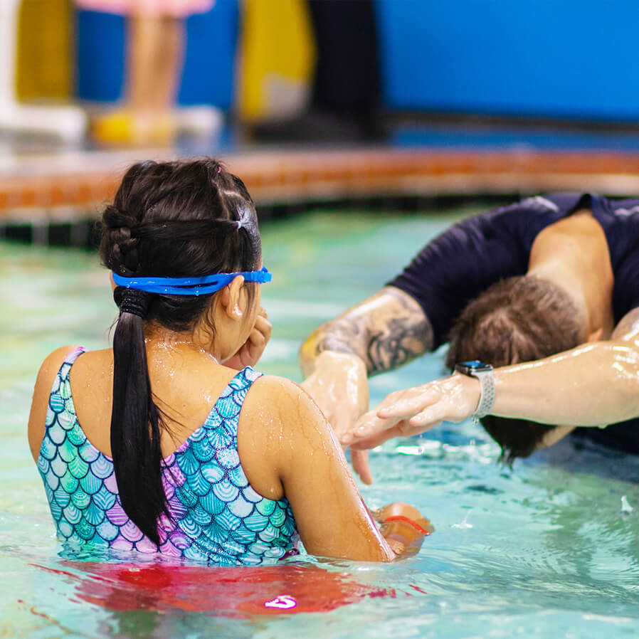 Swimming class